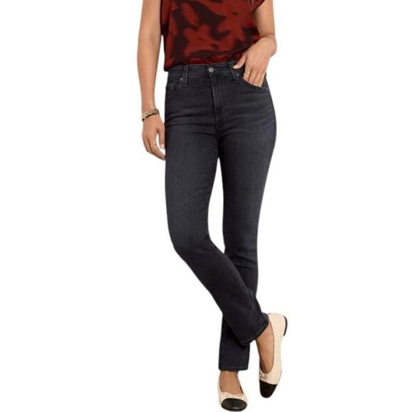 AG Mari AG-ed™ Mid-Rise Slim Straight Leg 8 Years Blackwater Salt 25W - Picture 1 of 12